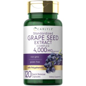 Carlyle Nutritionals Grape Seed Extract 4000mg | 120 Capsules