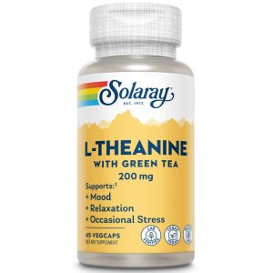 Solaray L-Theanine 200mg 45 Caps
