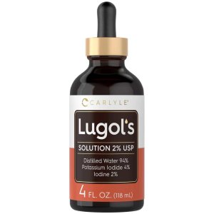 Carlyle Nutritionals Lugols Iodine | 4oz Liquid Drops