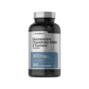 Horbäach Glucosamine Chondroitin Complex 3600mg per Serving | 360 Caplets