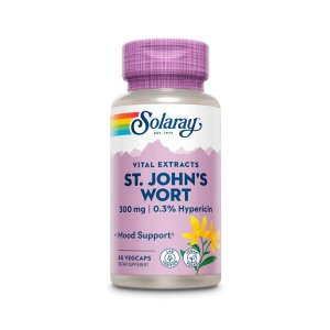 Solaray St. John's Wort Aerial Extract 300mg 60 Caps