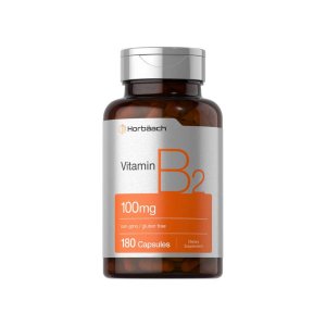 Horbäach Vitamin B-2 100mg | 180 Capsules