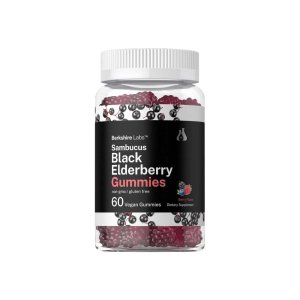 Horbäach Sambucus Black Elderberry | 60 Gummies