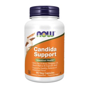 Now Foods Candida Support – Intestinal Health Formula – 90 Veg Capsules