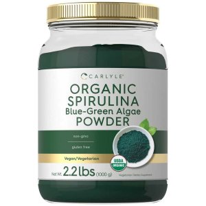 Carlyle Nutritionals Spirulina Blue Green Algae | 2.2lbs Powder