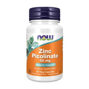 Now Foods Zinc Picolinate 50 Mg – Immune & Skin Health
