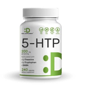 Deal Supplement 5-HTP 200mg Per Serving, 240 Capsules