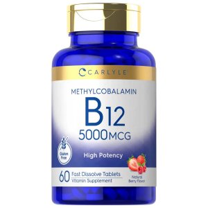 Carlyle Nutritionals Vitamin B-12 5000mcg | 60 Tablets