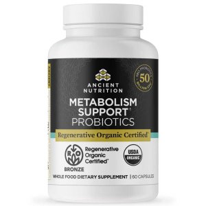 Ancient Nutrition Metabolism Support Probiotics 60 caps