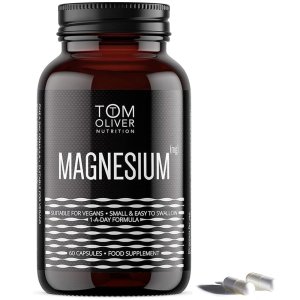 Tom Oliver Nutrition Magnesium Taurate 600mg | 60 Vegan Capsules