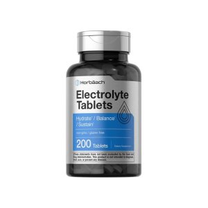 Horbäach Hydration Electrolytes | 200 Tablets