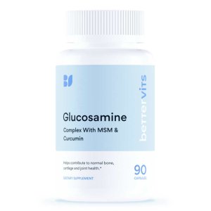 Bettervits Glucosamine Complex with Msm & Curcumin – 90 Capsules