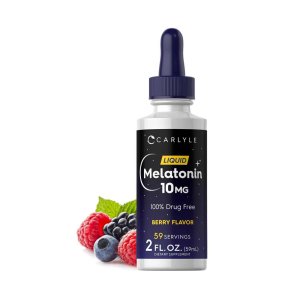 Carlyle Nutritionals Melatonin 10mg | 2 fl oz Liquid Drops