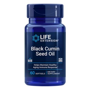Life Extension Black Cumin Seed Oil – 60 Softgels
