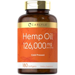 Carlyle Nutritionals Hemp Oil 126000mg per serving | 180 Softgels