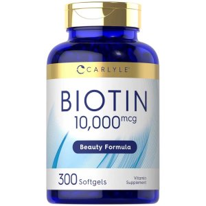 Carlyle Nutritionals Biotin 10000mcg | 300 Softgels