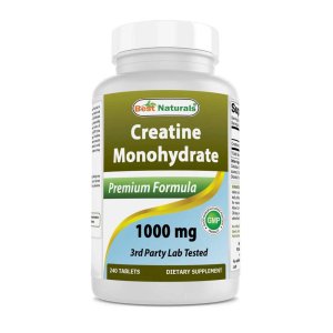 Best Naturals Creatine Monohydrate 1000 mg 240 Tablets