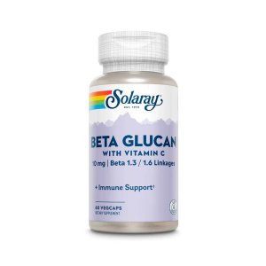 Solaray Beta Glucan With Vitamin C 10mg 60 caps
