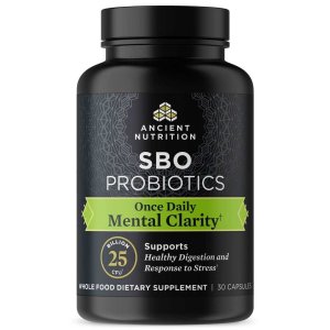 Ancient Nutrition SBO Probiotics Mental Clarity Once Daily 30 caps