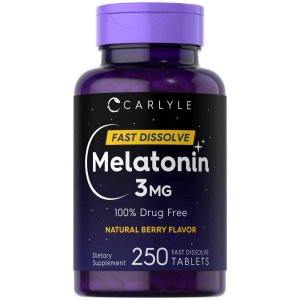 Carlyle Nutritionals Melatonin 3mg | 250 Tablets