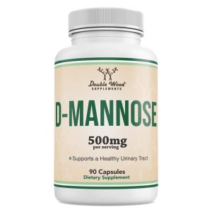 Double Wood D-Mannose – 500mg Uti & Urinary Health Supplement | 90 Capsules