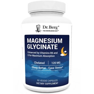 Magnesium Glycinate By DR.Berg With Vitamin B6 And Vitamin D