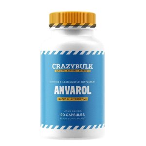 CrazyBulk Anvarol – Mass Series – Cutting & Lean Muscle Supplement – 90 Capsules
