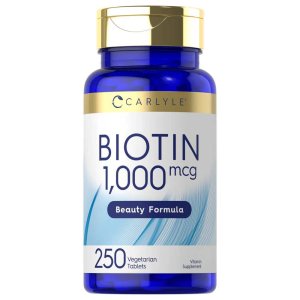 Carlyle Nutritionals Biotin 1000mcg | 250 Tablets