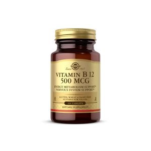 Solgar Vitamin B12 500 Mcg 100 Tablets