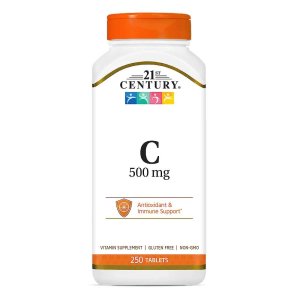 21st Century Vitamin C 500 Mg 250 Tabs