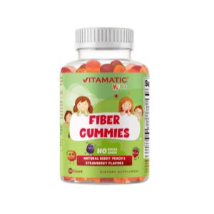 Vitamatic Kids Fiber Gummies - 60 Gummies