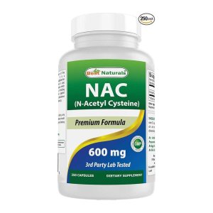 Best Naturals NAC - N Acetyl Cysteine 600 mg 250 Capsules