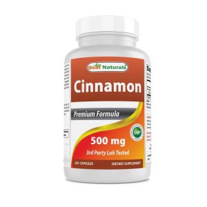 Best Naturals Cinnamon 500 mg 250 Capsules