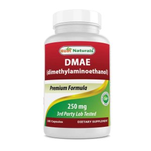 Best Naturals DMAE Supplement 250 mg 180 Capsules
