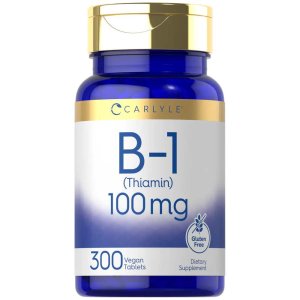 Carlyle Nutritionals Vitamin B-1 100mg | 300 Tablets
