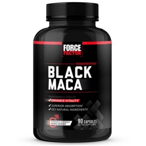 Force Factor Black Maca For Men Natural Maca Negra Extract, Fundamentals Series