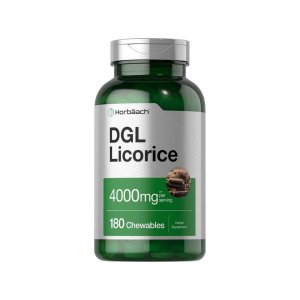 Horbäach Dgl Licorice 4000mg per Serving | 180 Chewable Tablets