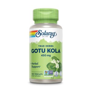 Solaray Gotu Kola Aerial 450mg 100 Caps
