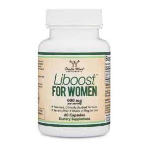 Double Wood Liboost for Women – Clinically Studied Female Wellness Formula | 60 Capsules