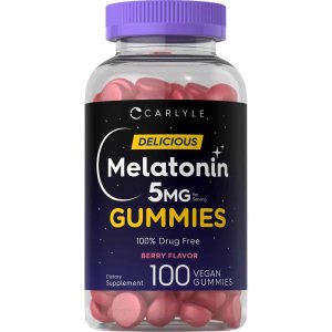 Carlyle Nutritionals Melatonin 5mg per serving | 100 Gummies