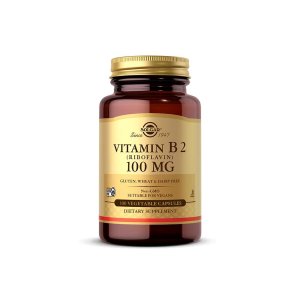 Solgar Vitamin B2 (riboflavin) 100 Mg 100 Vegetable Capsules