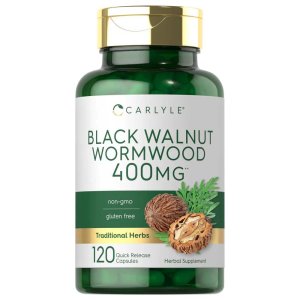 Carlyle Nutritionals Black Walnut Wormwood | 120 Capsules