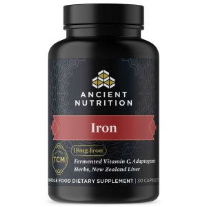Ancient Nutrition Ancient Nutrients Iron 30 caps