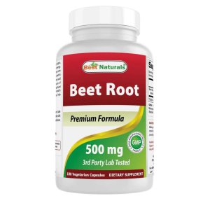 Best Naturals Beet Root 500 mg 180 Capsules