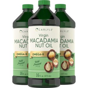 Carlyle Nutritionals Macadamia Nut Oil | 16oz Liquid