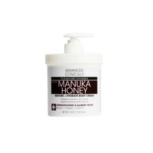 Advanced Clinicals Manuka Honey Body Cream 454g