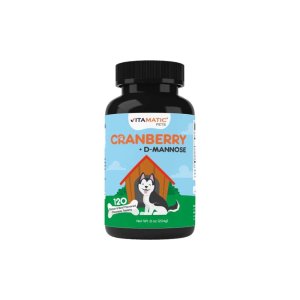 Vitamatic Cranberry for Dogs - 120 Chewable Tablets