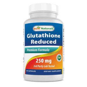 Best Naturals Glutathione Reduced 250 mg 60 Capsules