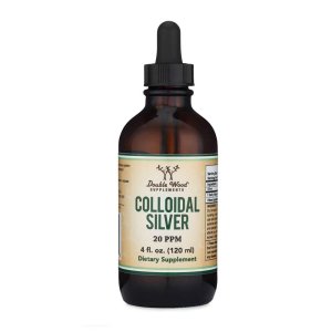 Double Wood Colloidal Silver – 20 Ppm Pure Silver Solution | 4 Fl Oz