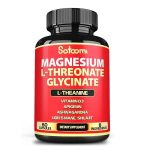 Satoomi Magnesium L-Threonate & Glycinate – 60 Capsules
